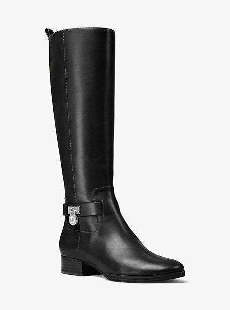 michael kors ryan leather boot